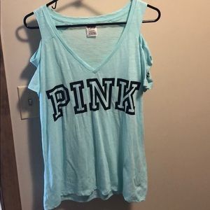 Pink by Victoria Secret cold shoulder top